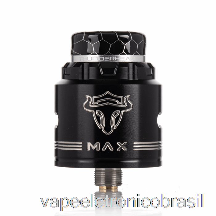 Vape Vaporesso Thunderhead Criações Tauren Max 25mm Bf Rda Prata Preto